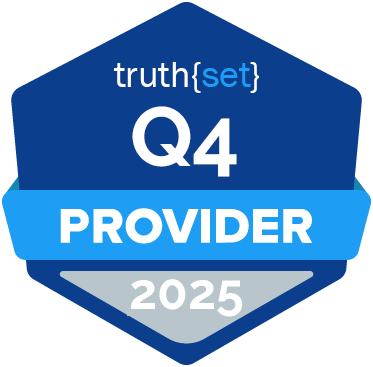 Truthset Q4 2025 Provider badge